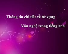 Giao Lưu Văn Nghệ Tiếng Anh Là Gì