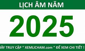 Lịch Âm Năm 2025