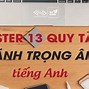 Quy Tắc Trường Âm